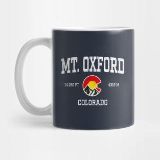 Mt Oxford Colorado 14ers Vintage Athletic Mountains Mug